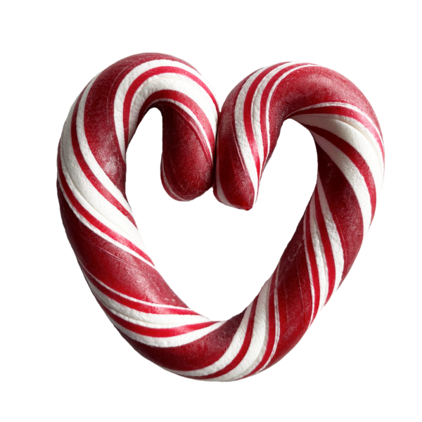 Peppermint heart large
