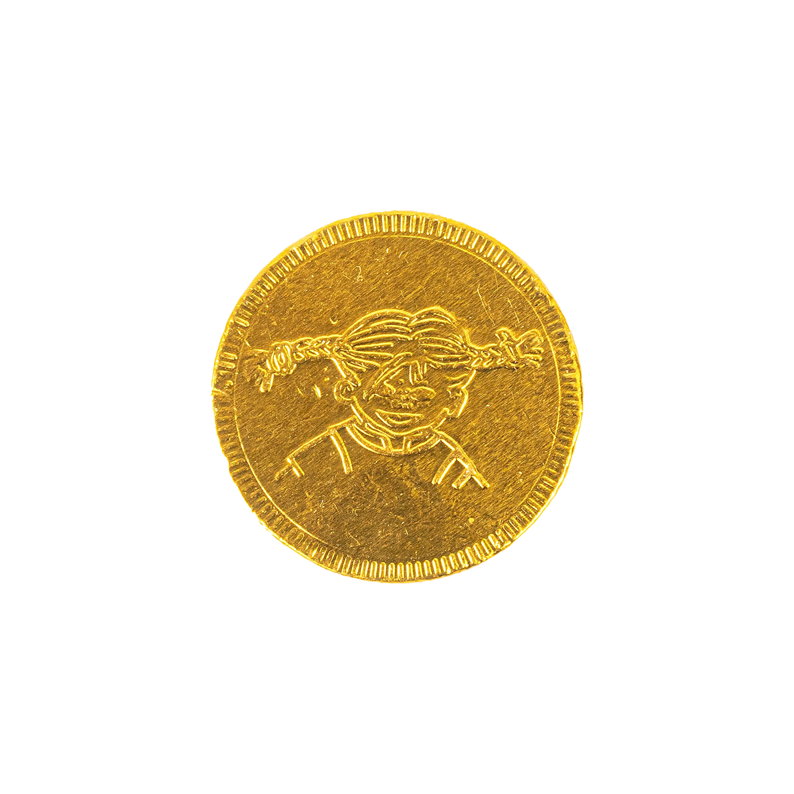 Pippis chocolate gold coin