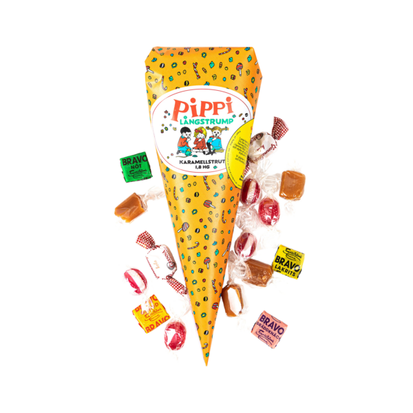 Pippi Longstockings candy selection