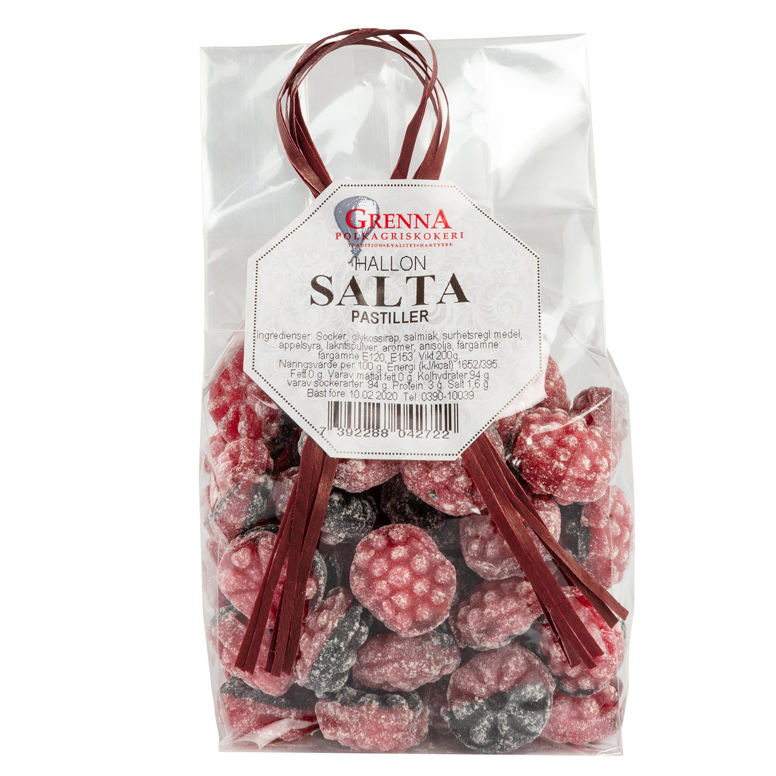 Raspberry Liquorice sweets
